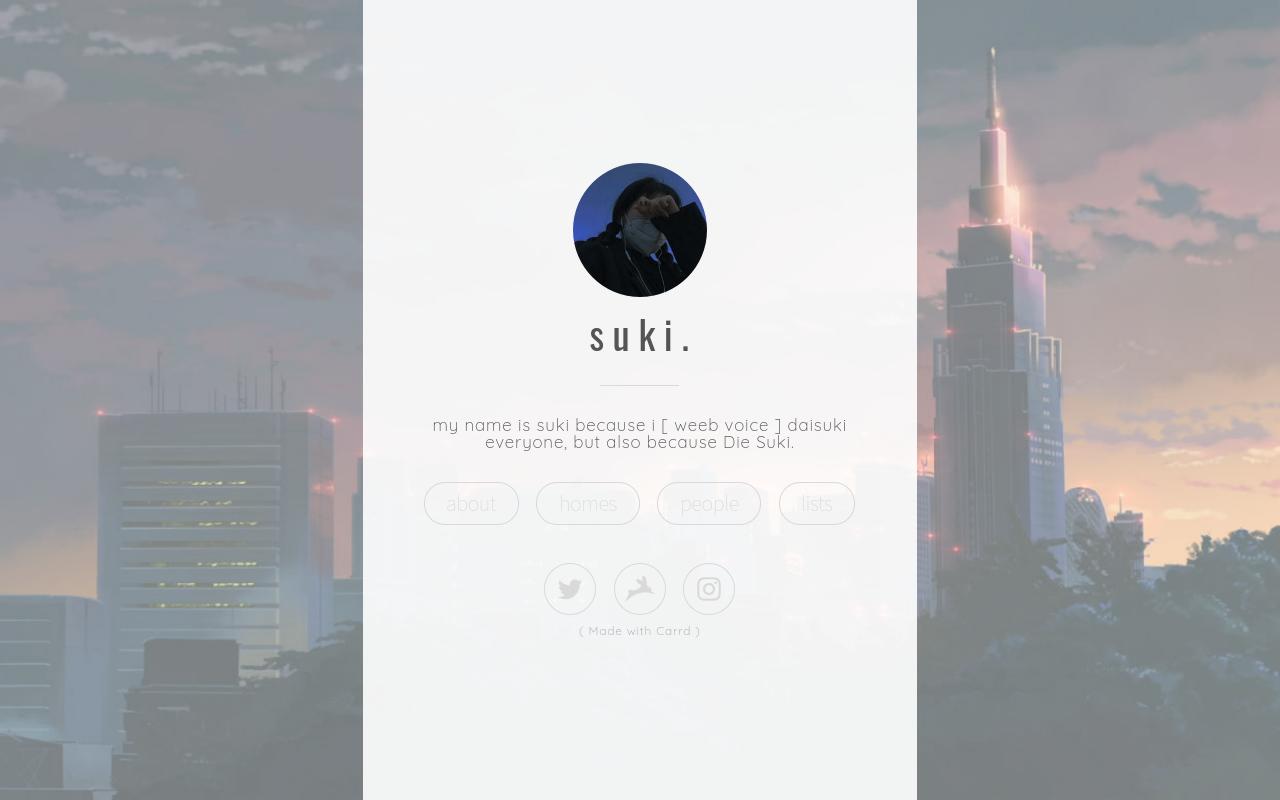 Carrd profile picture for @unused